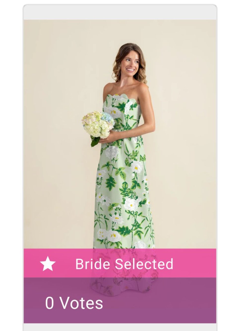 LulaKate Hayes Bodice with Gathered Skirt in “Celadon”